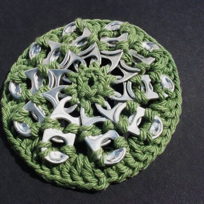 Cherry Stitch Coasters