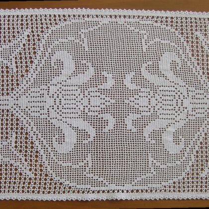 Ink Trim Table Runner